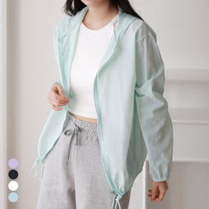 [올리비에스클로젯] 베이직 바람막이 후드 점퍼 4컬러_O2603JP008A