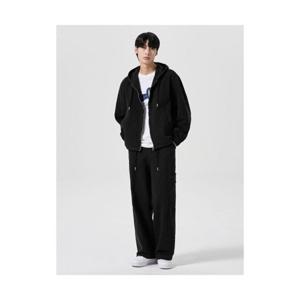 에잇세컨즈 8SECONDS 코튼 옥스포드 팬츠 블랙 454821LP65 405604