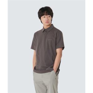 스노우피크 SNOWPEAK APPAREL 퀵드라이 반팔 폴로 티셔츠 (S26MMTPS14) Chocolate Khaki S26MMTPS14CK 406501