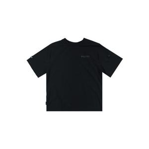 디스커버리 공용 경량 고프코어 우븐 반팔티 DXTR76043-BKS