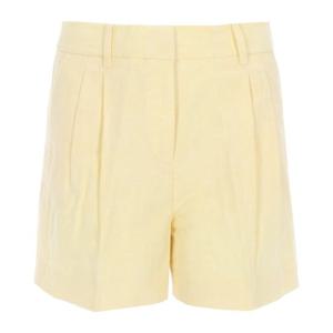 마이클코어스 하이웨이스트 프론트 플리츠 쇼츠 MS63012KPY 744