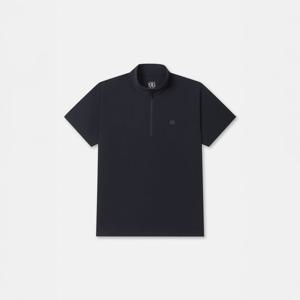 코오롱스포츠  여성 에어도트 반팔 집업 티셔츠 JKTCM25272BLK