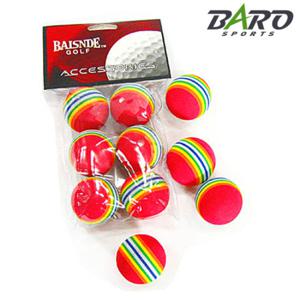 [바로골프]골프스펀지볼_플라스틱볼/실내연습골프공/