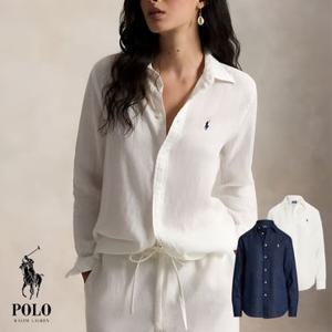 폴로 랄프로렌 여성 린넨 셔츠