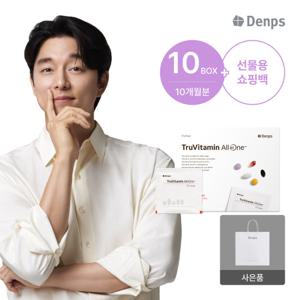 덴프스 트루바이타민 올인원 멀티비타민&루테인&밀크씨슬 10개월분+쇼핑백