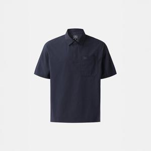 코오롱스포츠  남성 우븐 반팔 폴로 티셔츠 TLTCM25507NAY