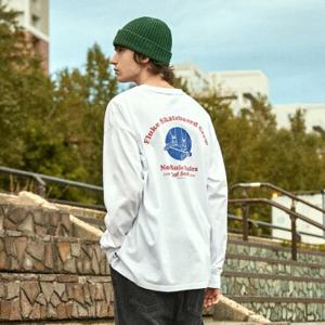 플루크 노룰 피그먼트 긴팔 티셔츠 FLT708 / 4color