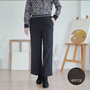 [쉬즈마담]P91835 중년여성 정장 띠밴딩 기모통바지 엄마옷