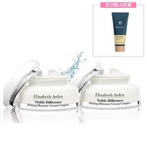 [백화점][비건샴푸30ml증정][엘리자베스아덴] 비져블디퍼런스 리화이닝 모이스춰 크림 1 +1 스페셜 세트