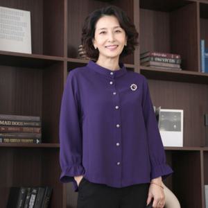 [쉬즈마담]T57201 드뮤어 밴딩셔링 블라우스 엄마옷