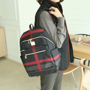 [쉬즈마담]A42327 가벼운 빅사이즈 체크백팩 엄마가방 여성가방