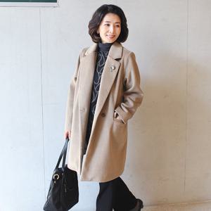 [쉬즈마담]J31617 드뮤어 2단포켓 더블 울코트 엄마옷