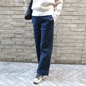 [쉬즈마담]P91922 삼색테이핑 기모통바지 60대 엄마옷