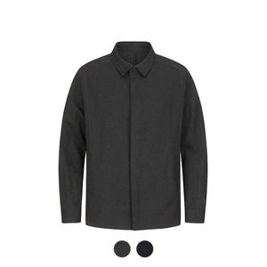 [앤드지][앤드지] 밑단 스트링 셔츠형 자켓_BZD1JJ1252