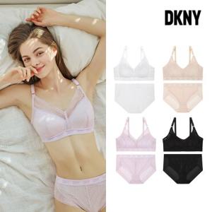 [출고가 109,900원][DKNY] 여성 풀커버리지 메쉬 브라팬티 8종세트