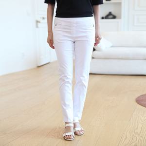 [쉬즈마담]P91989 트윈 포켓테이핑 일자 면바지 50대 엄마옷