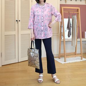 [쉬즈마담]T57374 꽃같이 예쁜 어머니 남방 50대 엄마옷