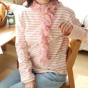 [쉬즈마담]A42346 휘뚜루 마뚜루 레이스 밴딩스카프 60대 엄마옷