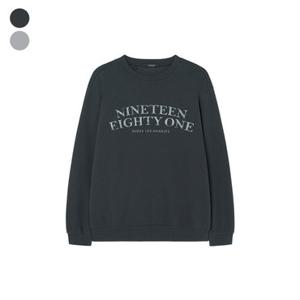 [게스][25FW] 유니 그래픽 맨투맨 NP3KE405