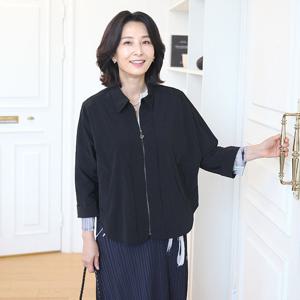 [쉬즈마담]J31705 가볍게 툭 등줄체인 나그랑자켓 50대 엄마옷