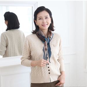 [쉬즈마담]A42389 들꽃 마름모 풍성 스카프  엄마 선물