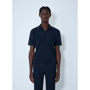 이세이미야케 옴므플리세 플리츠 버튼 폴로 티셔츠 HP59JM530 7