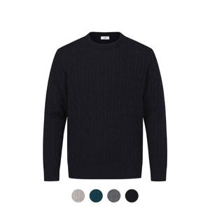 [앤드지][앤드지] 울혼방 스웨터_BZD4ER1102