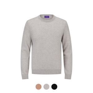 [앤드지][앤드지] 울 캐시미어 베이직 풀오버 스웨터_BZD4ER1301