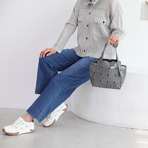 [쉬즈마담]P92041 화이트워싱 앞버튼 히든밴딩 청바지