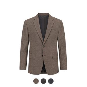 [앤드지][앤드지] 모혼방 투버튼 싱글 자켓_BZD4KG1001