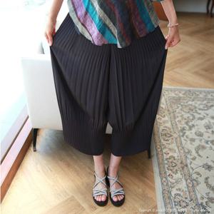 [쉬즈마담]P91860 세상 편해 주름 항아리 치마바지