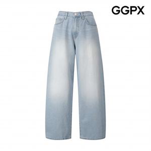 [GGPX] 백 밴딩 와이드 데님 팬츠 (GQ3PT036F)