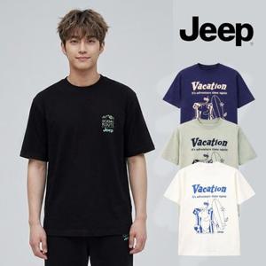 [백화점]Jeep 지프 [남녀공용] 루즈핏 반팔티셔츠 6종 택1