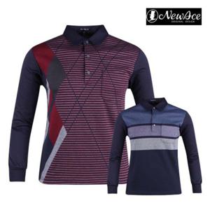 [럭스골프]남성 겨울 골프 웨어 상의 골프티 골프복 긴팔 티셔츠