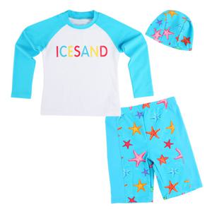 [아이스샌드(아동)]아동 래쉬가드 플랩캡 SET / BR-8701