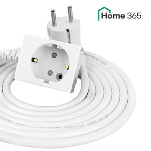 홈365 국산 전기연장선 1구멀티탭 10m (사각형) / 16A