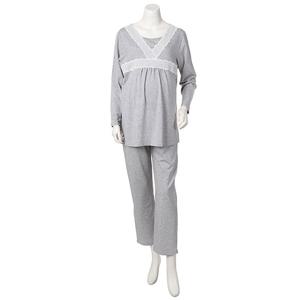 [마더피아]텐셀 임신 수유 실내복 상하세트(RTO1000LBSET)