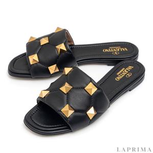 라프리마 [발렌티노] 퀼팅 로만 스터드 샌들 WW2S0BK4-ZCG-0NO