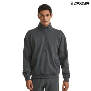 [스파이더] 공용 사선 전개 하프 집업 풀오버 SPGFCNFT304UDGR
