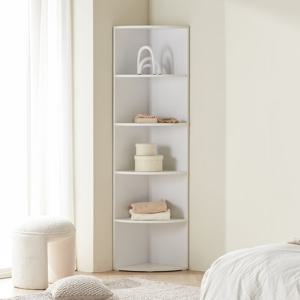 아씨방가구 그란데 라운드 코너 선반장 40cm