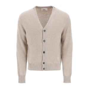 [AMI] 미니하트 토널 캐시미어 가디건 HKC127 005 265