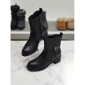 한슈 세이브존03 뭉크 기모안감 첼시 미들부츠 5cm HS919027vn