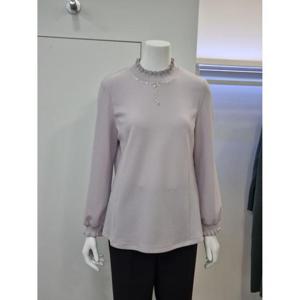 벨리시앙 세이브존04 반 하이넥 블라우스 BL3108