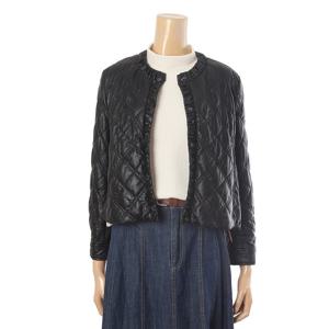 [안지크]레더포인트숏패딩 AI1PD1100