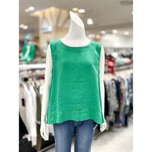 소고 세이브존01 A라인 린넨 민소매 블라우스 AJ2BA29