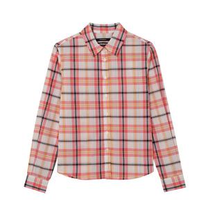 여)아사 체크 셔츠 AN1WWH156-PK