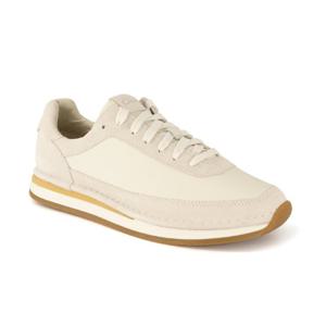 [금강 구두] 랜드로바 클락스 남성 화이트 CraftRun Lace 가죽 쿠션 스니커즈  CLAOXC4794MF9 CLAOXC4794MF9