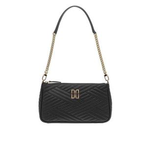 [닥스ACC]블랙 퀼팅 가죽 DD로고 크로스 및 숄더백 DCBA2F362BK