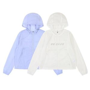 [콜핑]LD08 여성 봄 후드일체형 크롭기장 바람막이자켓 KVJ6343W