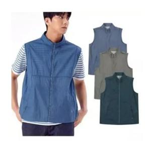 [콜핑]LD18 남자 봄 등판메쉬 등산 경량조끼 KVV7166M